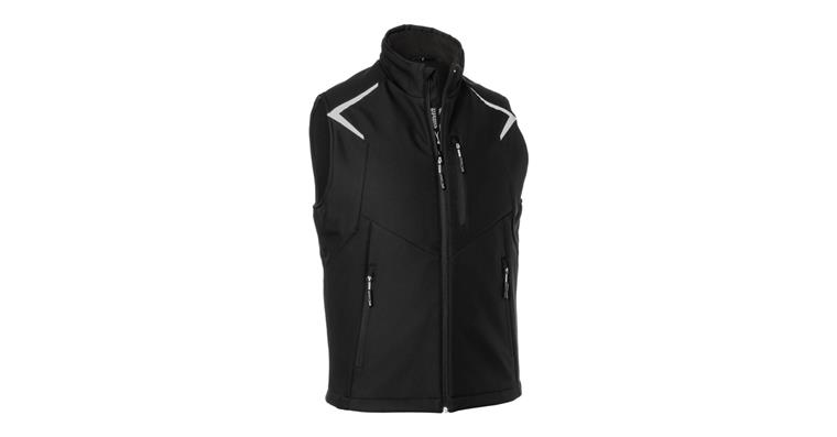 Softshell vest BODYFORCE black size M