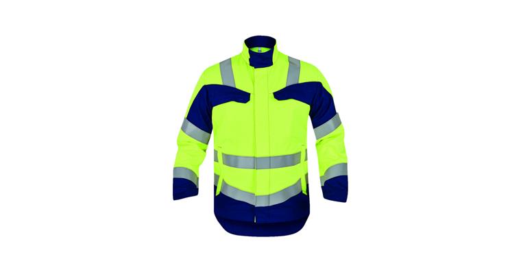 Multinorm jacket Multiseven bright yellow/navy blue size 62