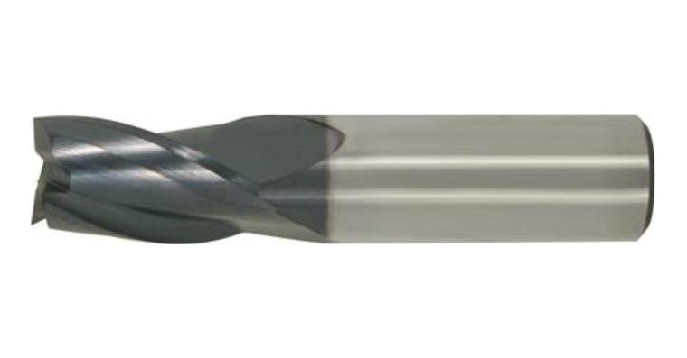 SC square end mill 3 CE DIN6535HA TiAlN short right twist approx. 30° 2 mm