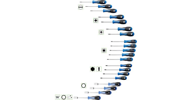 ATORN screwdriver set XXL mixed 20 pieces