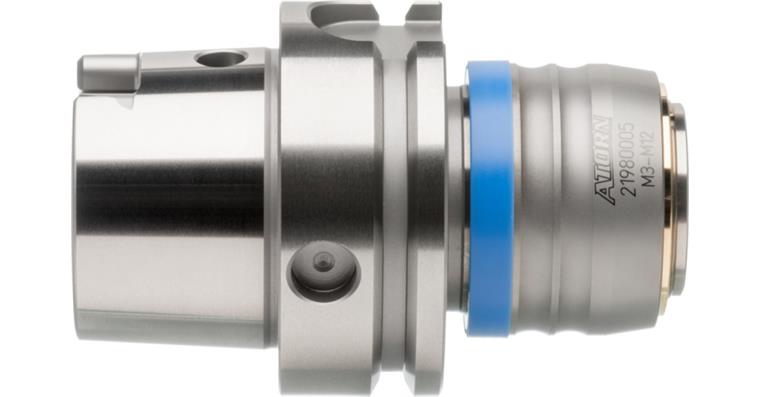 ATORN tapping chuck size 2 HSK 63 A, Synchrolize.