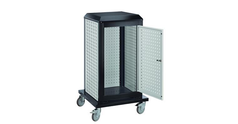 RASTERPLAN tool tower mobile 1100x700x700mm 7035/7016
