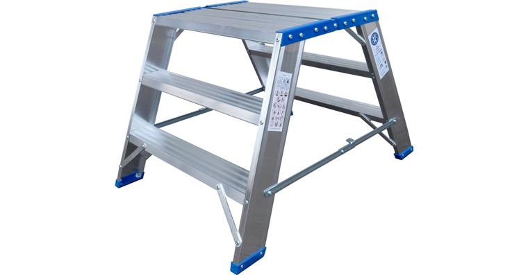 ATORN step ladder, 2x3 steps, foldable