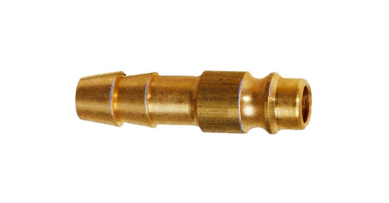 ATORN push-in tip made of brass for hose internal diameter 6 mm