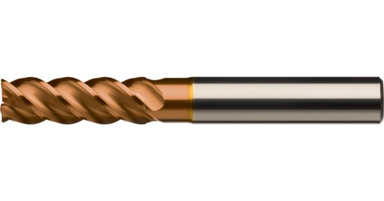 ATORN solid carbide end mill T4 HPC HA, 8.0x24x30x68mm, coated, long