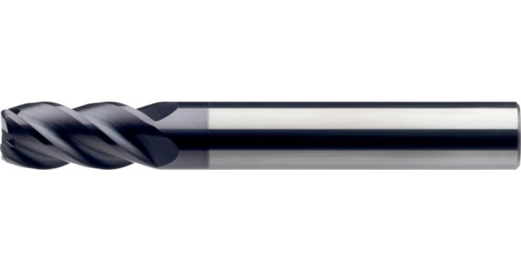 ATORN SC torus milling cutter, standard diameter 8.0 x 20 x 64 mm r1.0 T=4 RT52