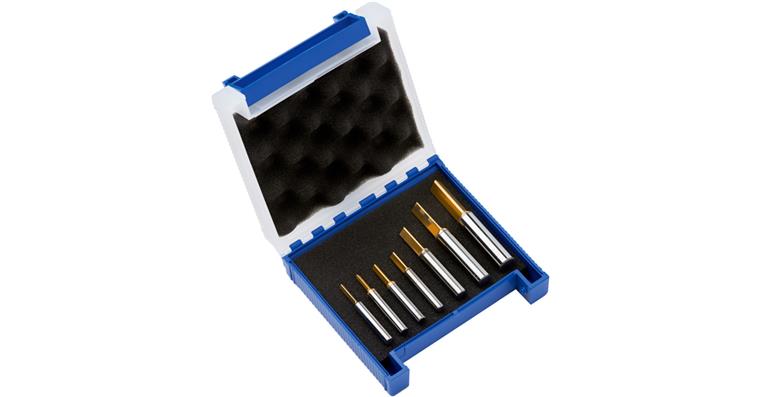 ATORN drill bit for machine tap set, solid carbide TiN M3-M12