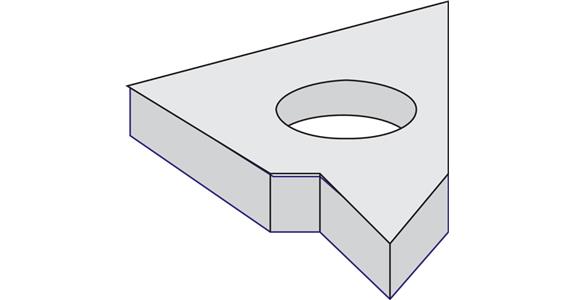 ATORN Unterlegplatten für Gewindedrehhalter AI 22 +0,5