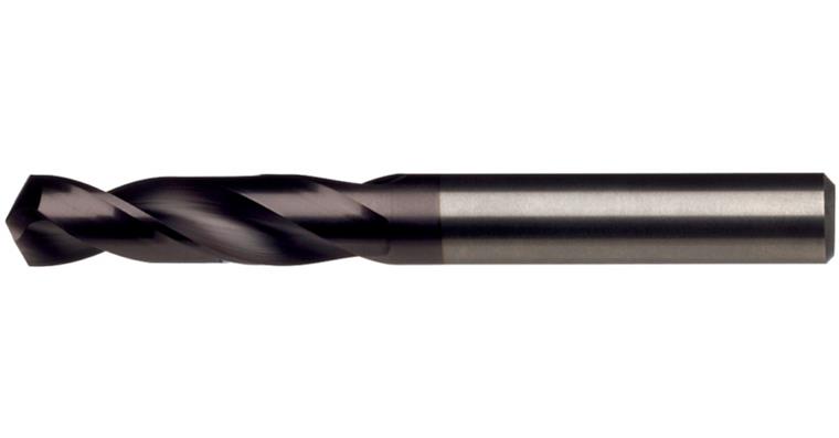 ATORN Spiralbohrer VHM-TiAlN Typ N 3xD 3,0 mm x 46 mm 118 Grad