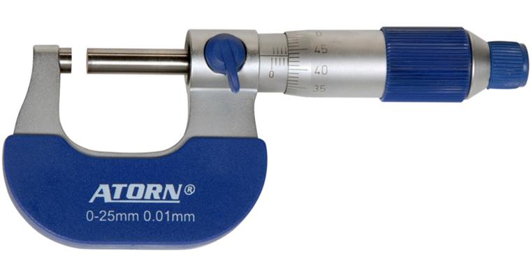 ATORN micrometer 0-25 mm, in case