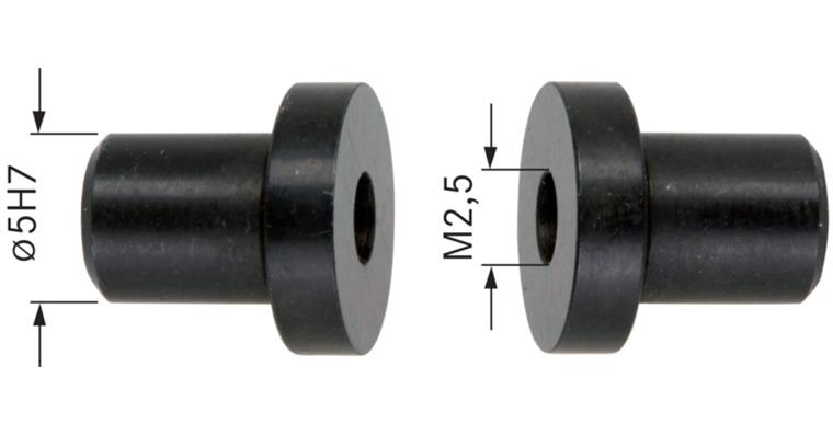 1031781211 ATORN Adapter M 2,5 für Vergleichsmessgerät Version 2