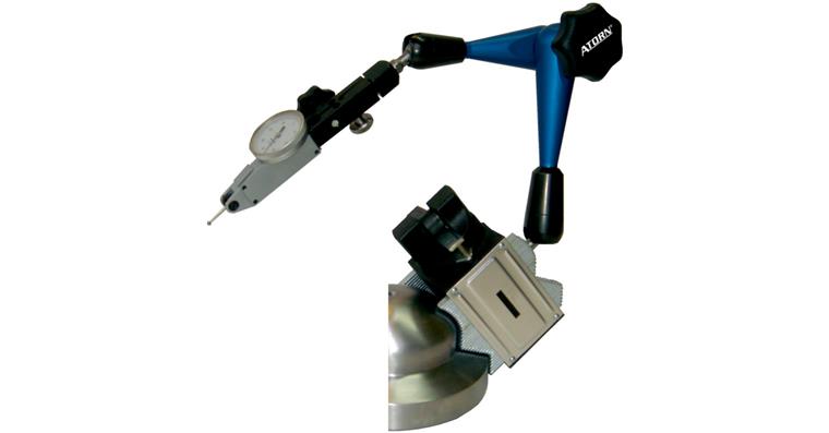 ATORN 3D articulated measuring stand with contour switching magnet