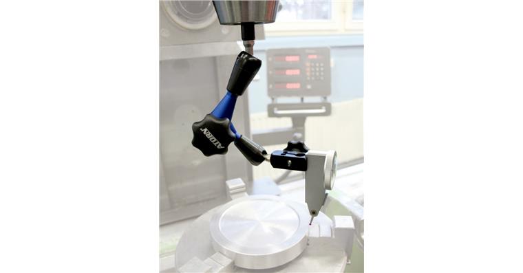 ATORN 3D articulated measuring stand with cyl. mount spigots 10 mm diameter