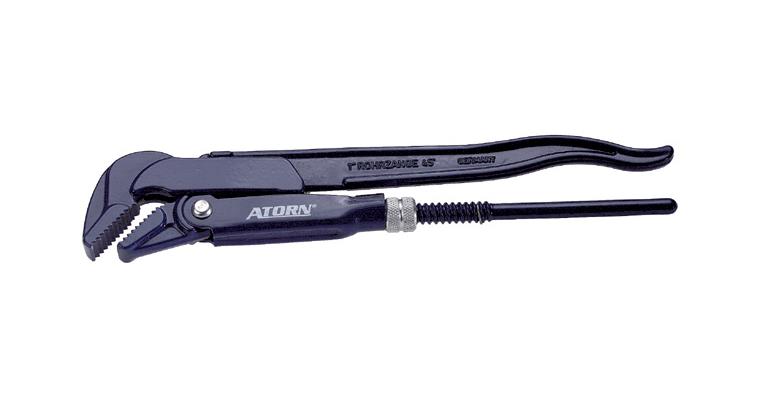 ATORN Swedish form corner pipe wrench 2 inch