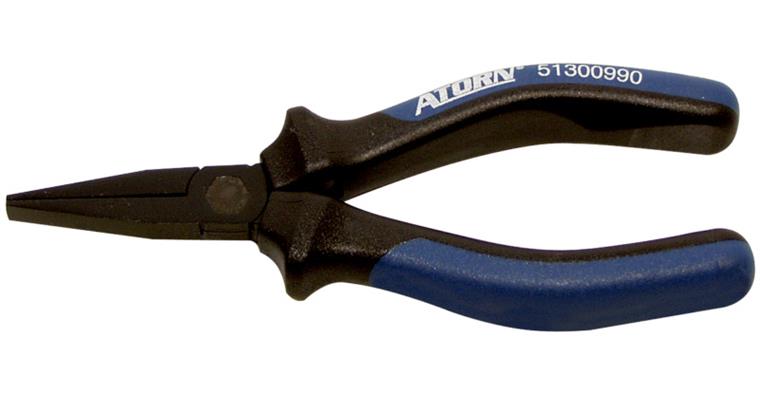 ATORN electronics flat-nose pliers, 125 mm