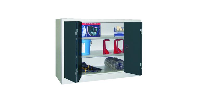 1085138302 Folding door cabinet 1000X1200X500 mm RAL 7035/7016