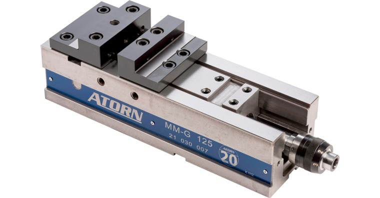 ATORN NC Hochdruck-Maschinenschraubstock mm-G 125 mm