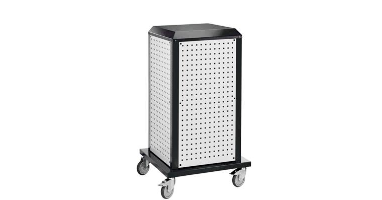 RASTERPLAN tool tower mobile 1100x700x700mm 7035/7016