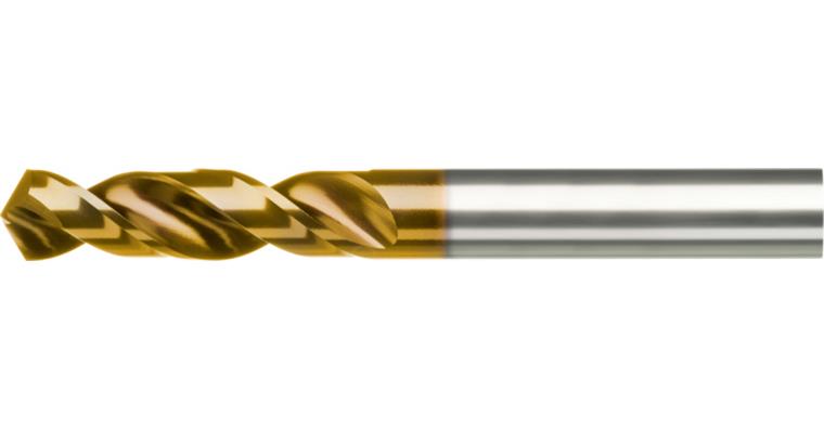 ATORN twist drill x HSSE-PM TiN, DIN 1897, 3.2 mm x 49 mm x 18 mm, 118°