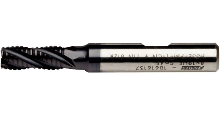 ATORN end mill PM TiAlN D844B K HF, diameter 10.0 mm