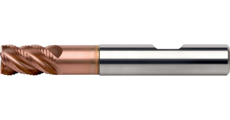 ATORN Vollhartmetall-Schruppfräser UNI kurz Durchmesser 6,0 x 10 x 57 mm, Z4, HB