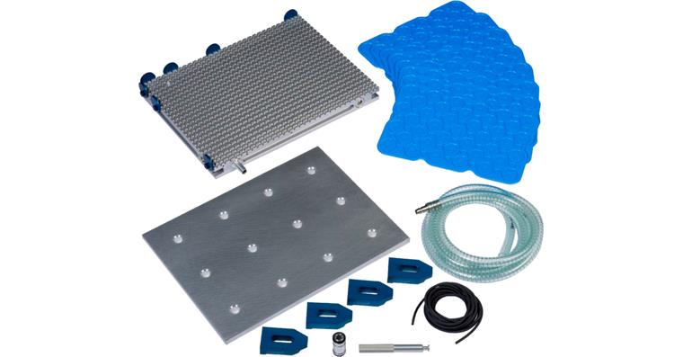 ATORN Vakuum-Spannsystem VAC-MAT Set VM2 400 x 300 x 32,5 Rasterabstand 12,5 mm