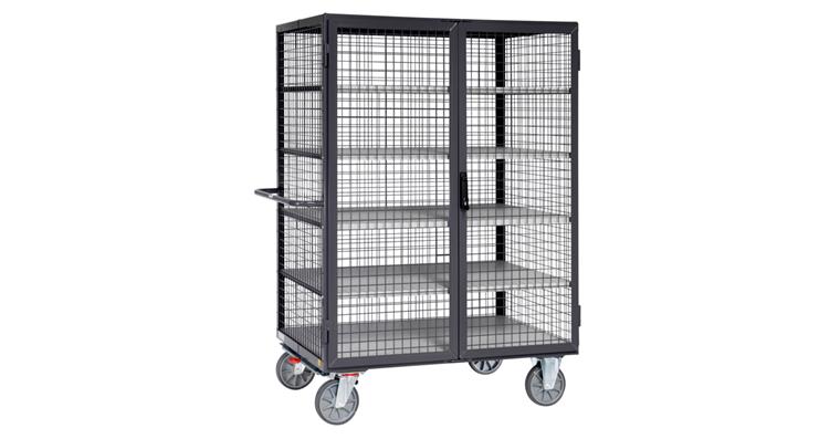 ESD-Kastenwagen Ladeflächengröße 1200X780 mm Tragfähigkeit 750 kg 5 Böden