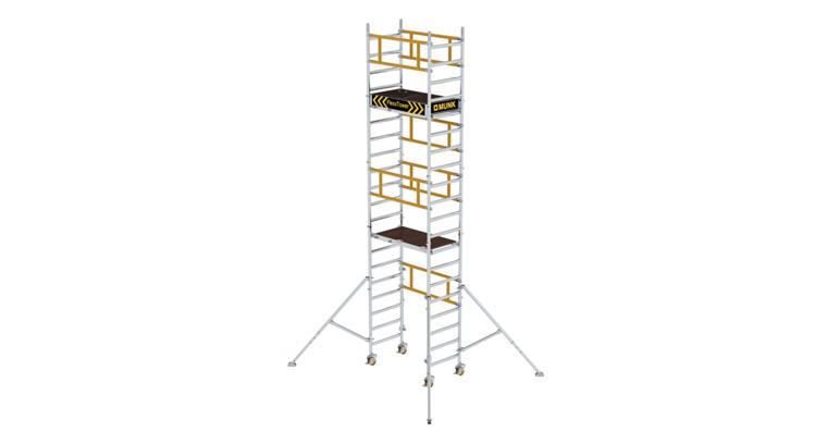 1085880101 FLEXXTOWER Ein-Personen-Gerüst Arbeitshöhe bis zu 6,10 m