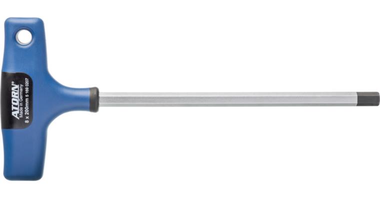 ATORN 2K hexagon screwdriver, 5 x 200 mm, with T-handle
