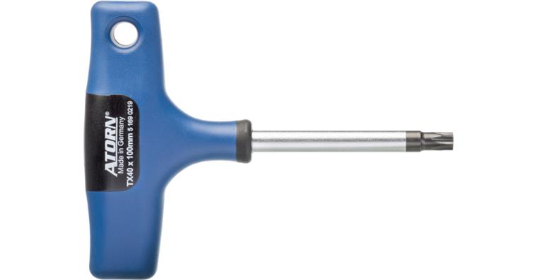ATORN TX screwdriver, 40x100, T-handle