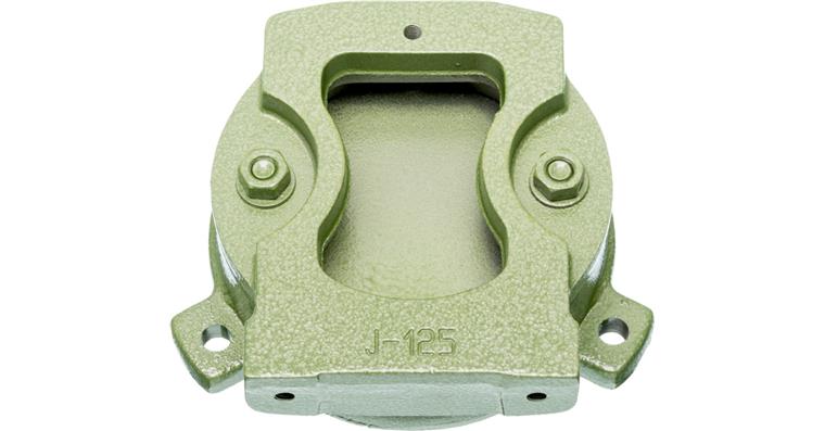 1053573408 ATORN Drehuntersatz für 125 mm Parallel-Schraubstock, Farbe grün