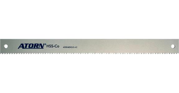 ATORN Maschinensägeblatt KASTO HHS-Co 450 x 40 x 2,0 mm 10 Zähne pro Zoll