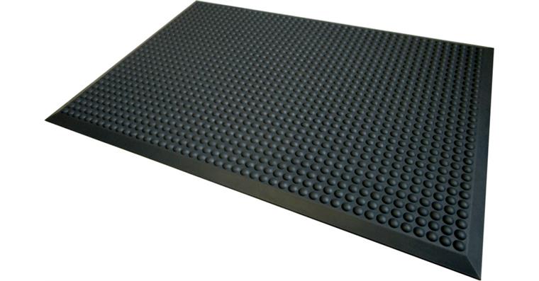 ATORN Arbeitsplatzmatte flammhemmend 1200 x 960 mm Oberfläche genoppt