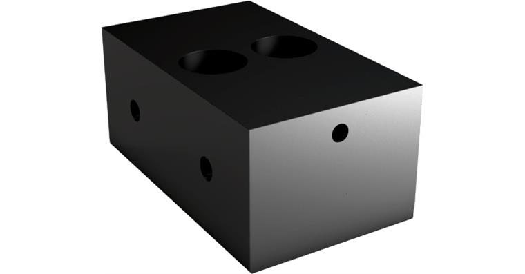 ATORN fixed jaws with gripper, 120 x 54 mm, M 16