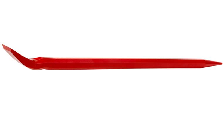 ATORN tyre lever 400 mm, hexagon 16 mm, red
