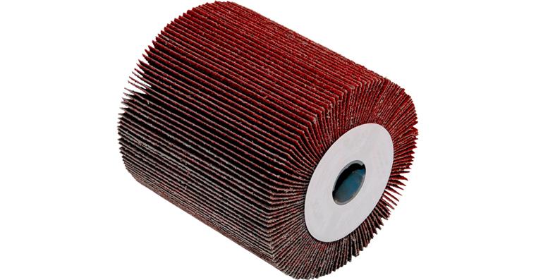 ATORN flap wheel, abrasive cloth, synthetic corundum 100x100x19 mm, G60