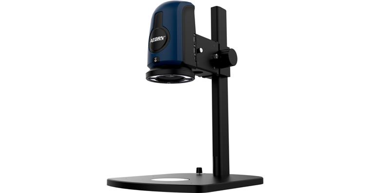 ATORN digital microscope with stand and LED incident light illumination