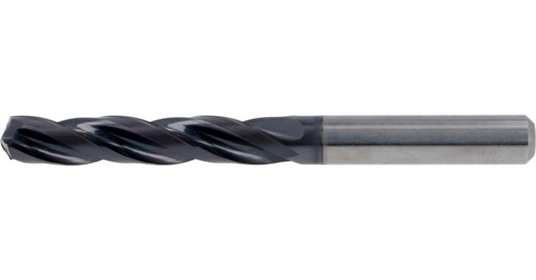 ATORN VHM TiAlNplus Hochvorschubbohrer 5xD Durchmesser 9,7 mm HA-Schaft mit IK