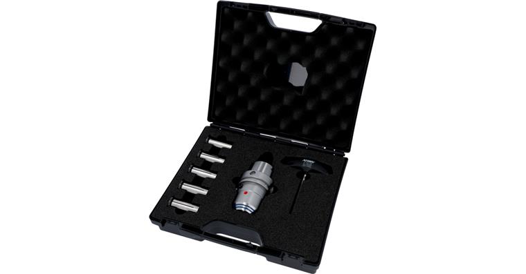 1097059001 ATORN Hydro-Dehnspannfutter HSK63 Durchmesser 20 mm A=80 mm im Kofferset
