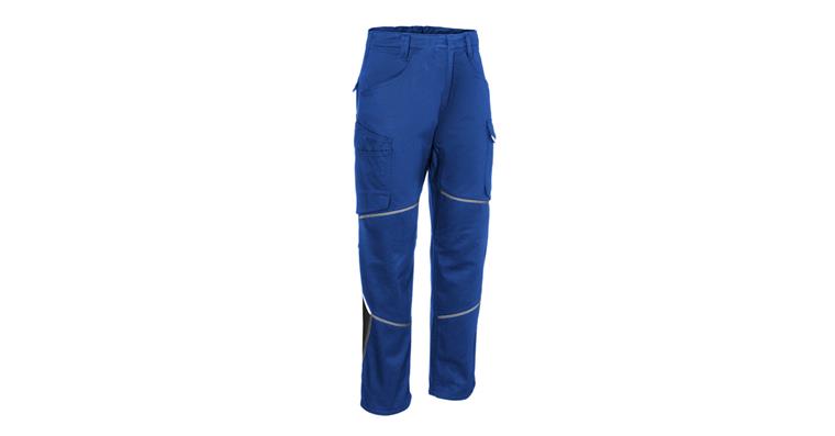 Damenhose IconiQ kornblau/schwarz Gr. 48