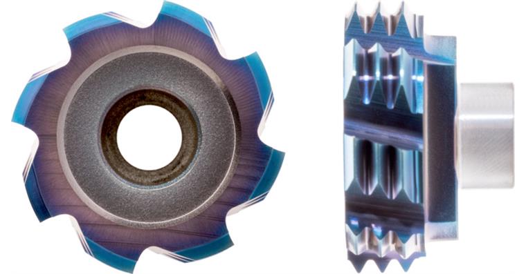 ATORN cutting insert multi-flute cutter full profile 60° T=6 A18 17.8 mm 2.5 mm