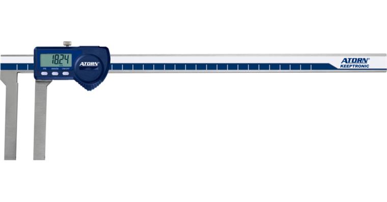 ATORN Universal-Messschieber Set 500 mm digital KEEPTRONIC Datenausgang multiCOM