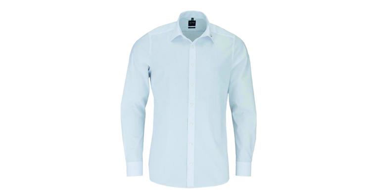 1000069204 Olymp shirt Level 5 Body fit 1/1-sleeve white with Hommel Hercules logo size 41