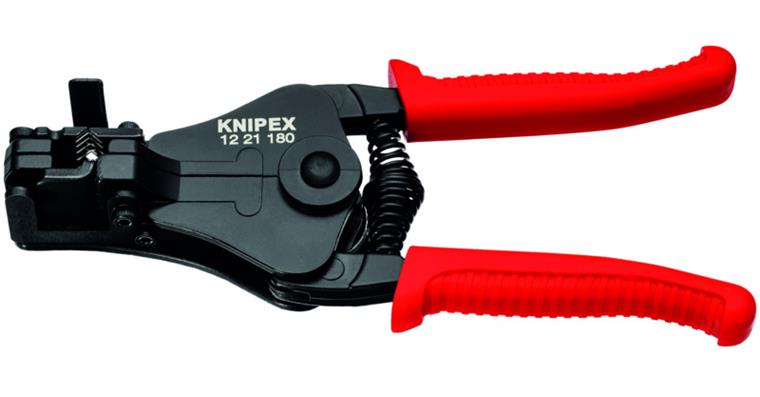Abisolierzange 180 mm für Lichtwellenreiter