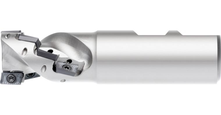 ATORN 90° lng edge mill cutter w. shaft D=25.0mm/2 tooth for ind ins AD.X 0903..