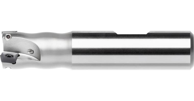 ATORN 90° ang. milling cutter w. shaft Ø 25.0 mm/5 tooth for ind ins AD.X 0903..