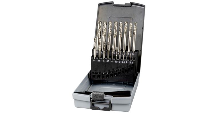 Twist drill bit set HSS-E Co5 1-13 mm 0.5 mm incremental 25 pieces