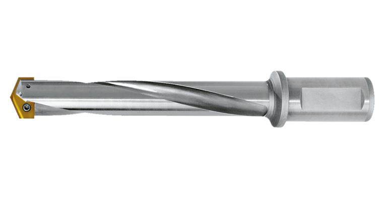 Twist drill bit w/ straight shank, drill. depth 5xdia. drill. range 11.7–13.4 mm