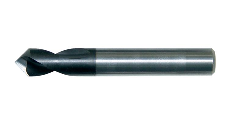 Solid carbide NC spotting drill tip angle 90° solid carbide + TiAlN 8 mm