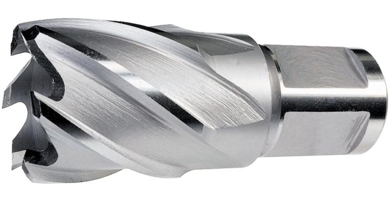 Kernbohrer Schnitttiefe 30 mm Weldonschaft 19 mm HSS BX Ø 20 mm